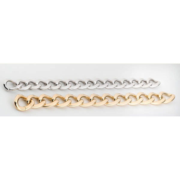 Gold Curb Style Bracelet