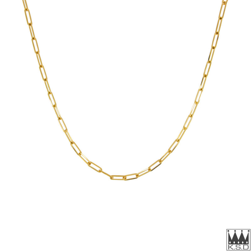 9ct Yellow Gold Link Chain Necklace