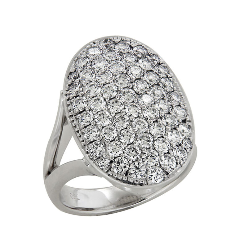 Pave Diamond Set Ring