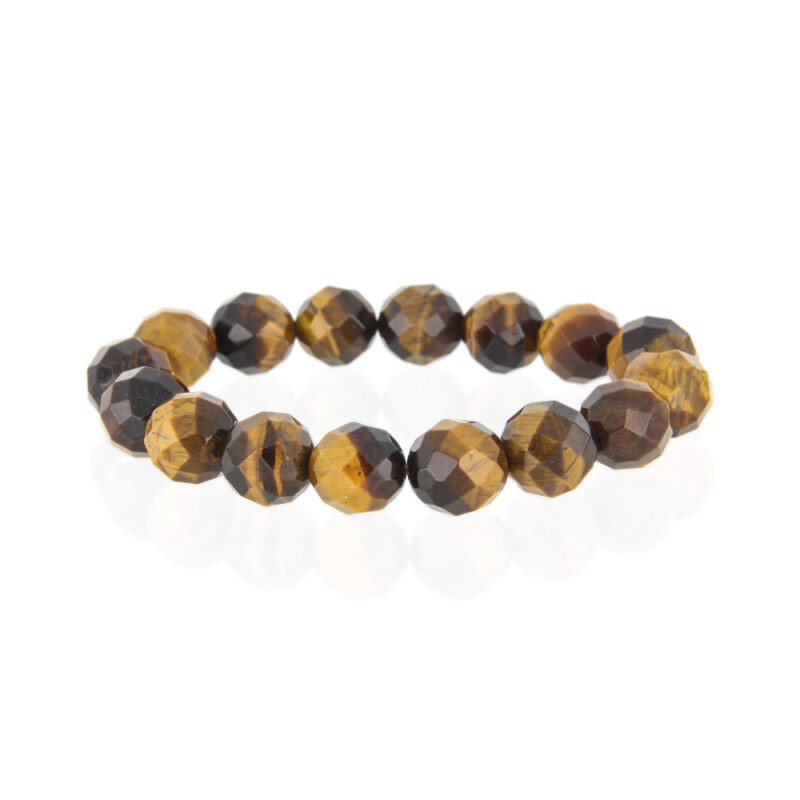 Faceted Tiger Eye Bracelet