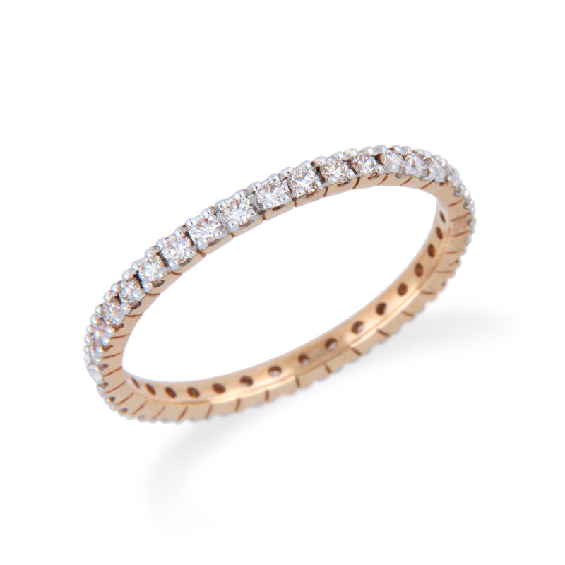 Rose Gold Diamond Eternity