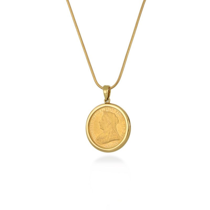 1895 Gold Sovereign Melbourne