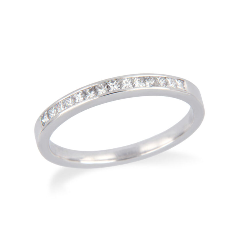 Princess Cut Diamond Wedding Ring