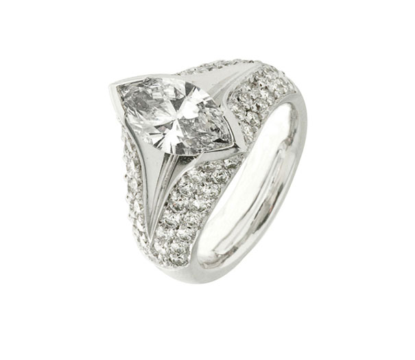 Marquise Diamond Ring