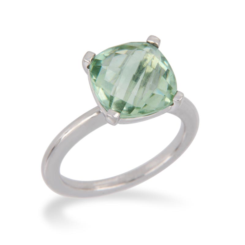 Green Quartz ring