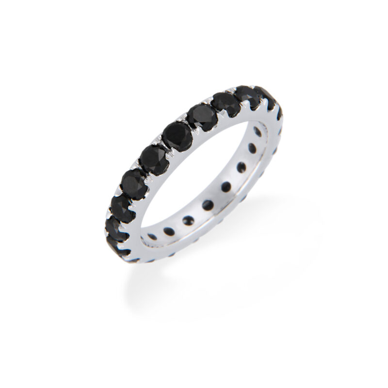 Black Diamond Eternity Ring