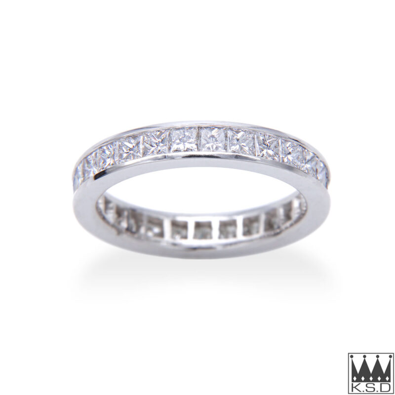 Princess Cut Diamond Eternity Ring
