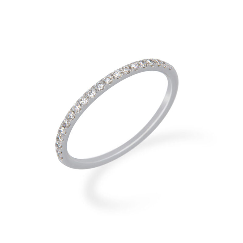 Half Eternity Diamond Ring