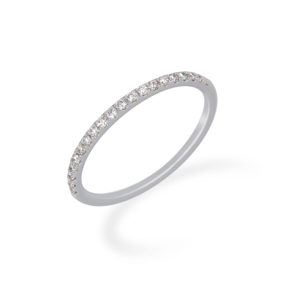 Half Eternity Diamond Ring