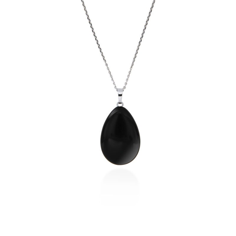 Sterling Silver Onyx Pendant