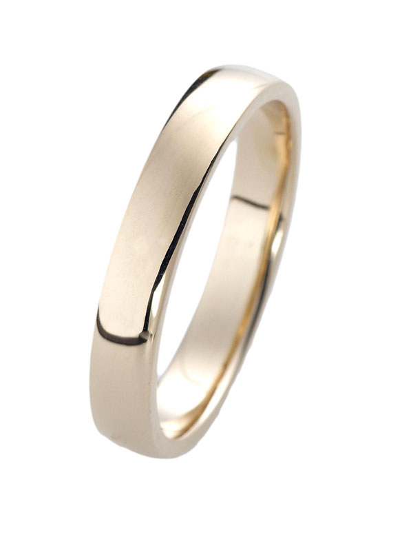 Yellow Gold 4mm Wide Ring