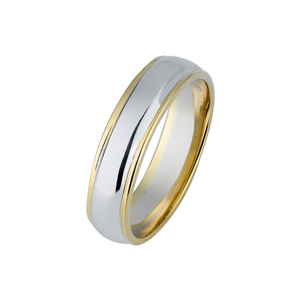 White and Yellow Gold Ring