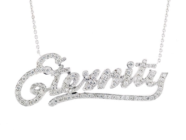 Diamond 'Eternity' Pendant