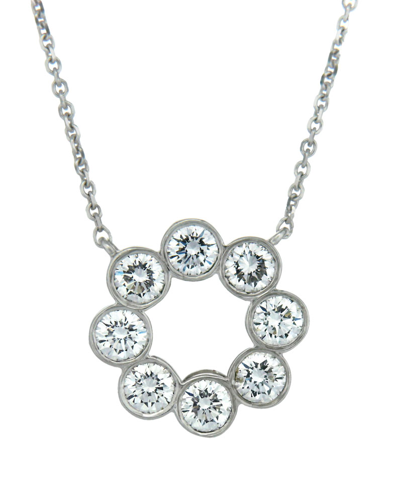 Diamond Bezel Pendant
