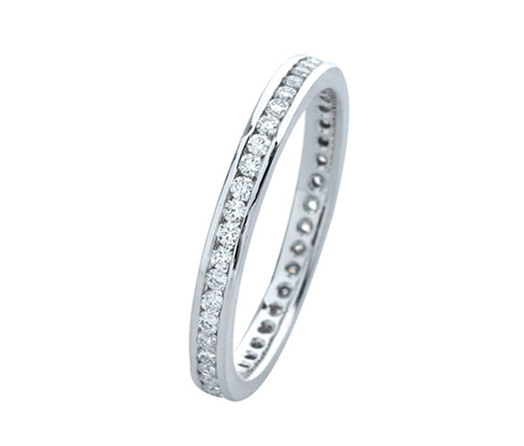Channel Set Diamond Eternity Ring