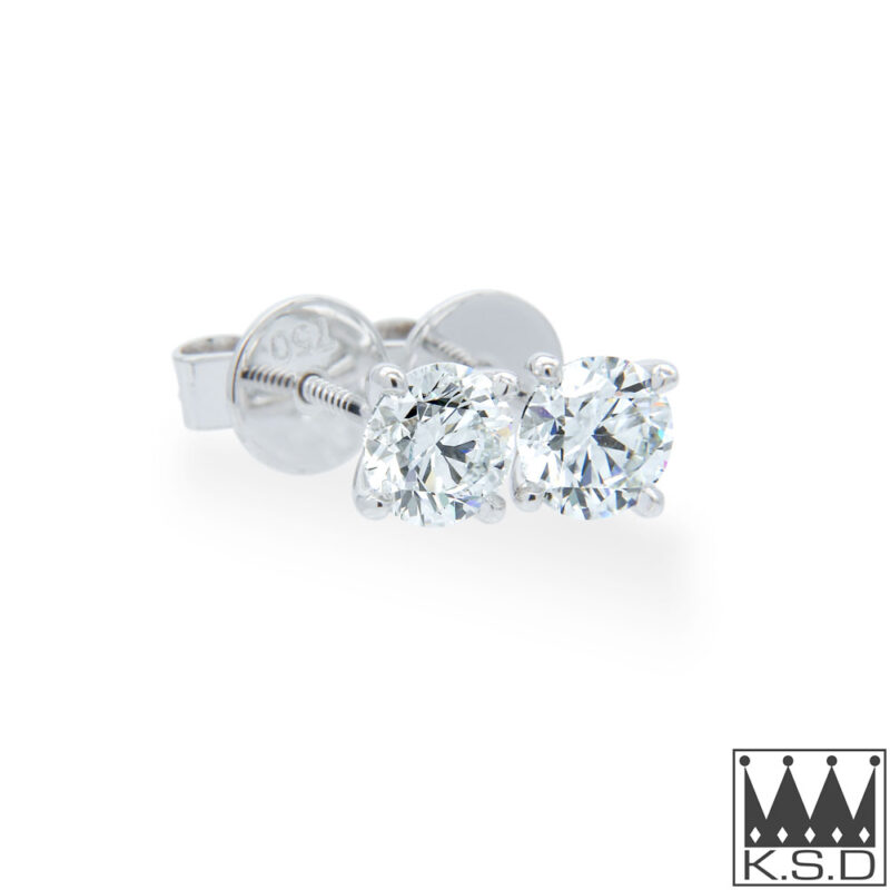 Diamond Stud Earrings