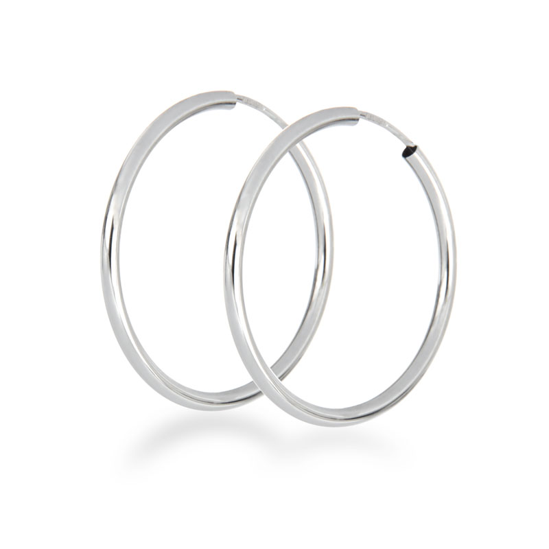 Gold Hoop 25mm Earrings